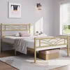 Letto in metallo, letto moderno per giovani con rete a Anteprima dell’immagine prodotto 3