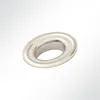 LYSEL® Drehverschluss Messing vernickelt mit Gegenplatte Produktbild-Vorschau 3