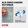 tesa Powerstrips S selbstklebende Haken mit Drahthaken Produktbild-Vorschau 8