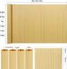A diagram showing the dimensions and cross-section of a bamboo fence. Podgląd zdjęcia produktu