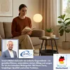 Couchtisch KOSI Schwarz aus Metall Ø 45 x 45 cm mit Produktbild-Vorschau 7