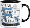 Reptilienhalterin Tasse Geschenk Spruch Wer Will Schon Produktbild-Vorschau 1