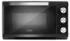 A black mini oven with silver accents and controls. Náhled obrázku produktu