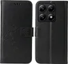 Handyhülle für Xiaomi 14T Floral Blumen Schmetterling Flip Produktbild-Vorschau 6