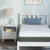 vidaXL Matratze Weiß und Grau 80 x 160 cm Jacquard-Stoff Produktbild-Vorschau 7