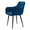NEW HOME Glamour Stuhl GALLO gespolsterter Esszimmerstuhl Produktbild-Vorschau 5