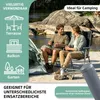 CCLIFE 2 Stk. Gartenstühle Hochlehner Balkonstühle klappbar Produktbild-Vorschau 5