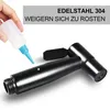Bidet Handbrause für die Toilette, Bidet-Sprüher, Edelstahl Produktbild-Vorschau 3
