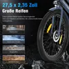 HITWAY E Bike Damen Herren 27,5 Zoll Elektrofahrräder Produktbild-Vorschau 4