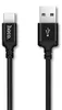 Samsung Galaxy A40 Schnell Ladekabel Daten Nylon Lade Kabel Produktbild-Vorschau 2