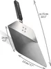 com-four® Pizzaschaufel aus rostfreiem Edelstahl 430 - Produktbild-Vorschau 6