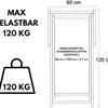WOODOK 4er Liegestuhl Klappbar - Gartenliege Klappbar bis Produktbild-Vorschau 3