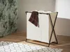 WENKO Wäschesammler Mod. Trio XL Beige, mit drei Fächern Produktbild-Vorschau 5