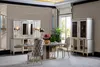 Esszimmer Set Weiß Anrichte Spiegel Modern Luxus Design Produktbild-Vorschau 6
