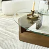 Skye Decor, Mia - Walnoot, Transparant, Salontafel, Productafbeelding-voorbeeld 4