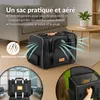 CADOCA® Sac de transport pour chat chien max. 20kg Voir les images du produit 4