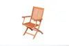 A wooden folding chair is shown against a white background. Produktbild-Vorschau