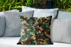 MuchoWow® Outdoor Kissen - Camouflage-Muster mit dunklen Produktbild-Vorschau 4