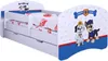 1x Happy Babies Lit avec protection antichute garçon 140x70 Voir les images du produit 2