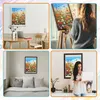 Kit per dipingere per adulti, soggetto: fiori. Prato Anteprima dell’immagine prodotto 5