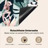 KitchenYeah© Herdabdeckplatte Wasserfarben - Dschungel - Produktbild-Vorschau 5