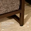 HOMCOM Kommode Schrank mit 7 Schubladen aus Leinen für Produktbild-Vorschau 6