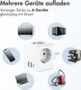 Accezz PowerCube | 6-in-1 - 1x USB-C + 2x USB-A + 3x Produktbild-Vorschau 2