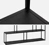 sweeek - Bücherregal Treppe aus Metall schwarz 4 Ebenen - Produktbild-Vorschau 6