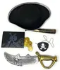 Pirat Set Kinder Piratenhut Augenklappe Fernrohr Kinder Produktbild-Vorschau 7