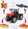 17020 - Tracteur rouge avec fraise à neige (Mould King) - Voir les images du produit 9