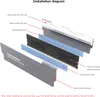 An exploded view diagram showing the installation of a RAM heatsink. Anteprima dell’immagine prodotto
