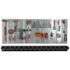 Werkzeugwand 156x72 cm Metall Lagersystem mit Produktbild-Vorschau 6