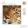 Lanarte Kreuzstichset "Leopard Aida", Zählmuster Produktbild-Vorschau 5