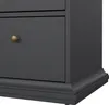 Kommode - Grau, 48,5x183,4x86,88h cm Produktbild-Vorschau 5