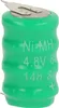 vhbw 10x NiMH Ersatz Knopfzellen-Akku (80 mAh, 4,8 V, NiMH) Produktbild-Vorschau 8