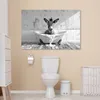 MuchoWow® - Leinwandbilder - Esel - Tier - Vintage - Produktbild-Vorschau 5