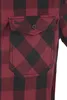 Brandit Kurzarmhemd Herren Roadstar schwarz/rot Basics 100% Produktbild-Vorschau 3