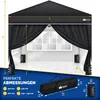 tillvex Paviljoen, 3 x 3 m, waterdicht, pop-upvouwtent, in Productafbeelding-voorbeeld 7