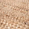 Teppich Wohnzimmer Naturfaser Jute Handgearbeitet Produktbild-Vorschau 3