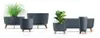 Gracia Case DGCL400 Blumentopf - Hellgrau Produktbild-Vorschau 14