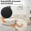Modulares Cord-Schlafsofa 2-in-1, Corduroy Sofa mit Hocker Produktbild-Vorschau 5