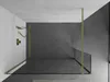 Mexen Kioto Walk-in-Duschwand 170x30cm, Gold, transparent, Produktbild-Vorschau 4