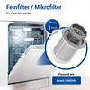 Sieb-Set 3-teilig passend wie Bosch 10002494 Grobsieb + Produktbild-Vorschau 2