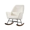HomeMiYN Fauteuil lounge en lin synthétique, design Voir les images du produit 1