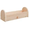 vidaXL Heuraufe für Kaninchen 28x10x10 cm Massivholz Tanne Produktbild-Vorschau 1