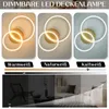 ZMH Deckenlampe LED 46W Deckenleuchte Wohnzimmer Dimmbar Produktbild-Vorschau 4