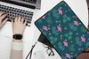 MuchoWow® Laptop Hülle 14 ZollFlamingo - Pflanzen - Muster Produktbild-Vorschau 2