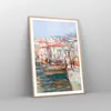Gerahmtes Poster - Rahmen in heller Eiche - Insel Boote Produktbild-Vorschau 8