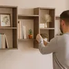 Domax Home - Wandregal Schweberegal Bücherregal - FTS 3, Produktbild-Vorschau 4