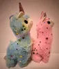 Alpaka Regenbogen Plüsch-Tier 19 cm groß niedliches weiches Produktbild-Vorschau 9